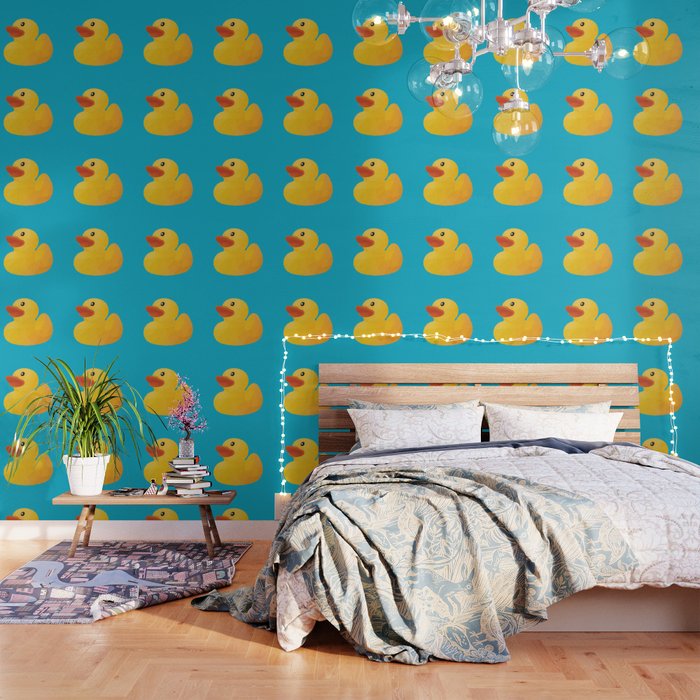 Rubber Duck polygon art Wallpaper Gallery Image 1