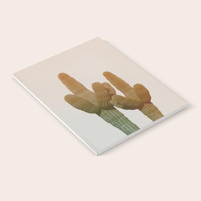 Boho Cactus Photography Notebook Gallery Image 1