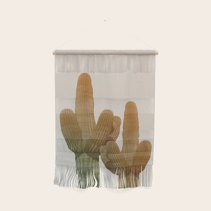 Boho Cactus Photography Wall Hanging Gallery Image 1