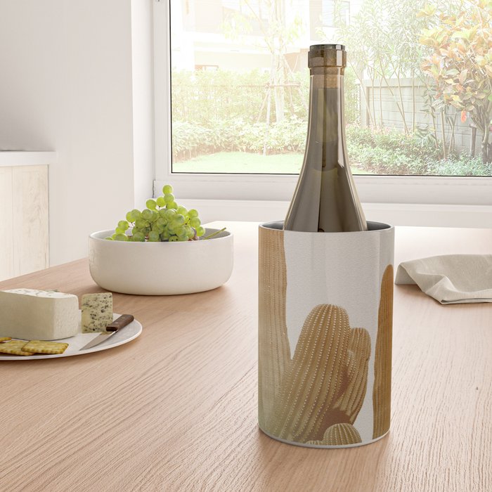 Boho Cactus Photography Wine Chiller Gallery Image 4
