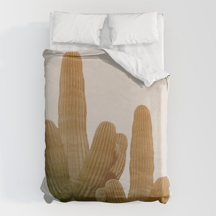 Boho Cactus Photography Duvet Cover Gallery Image 6