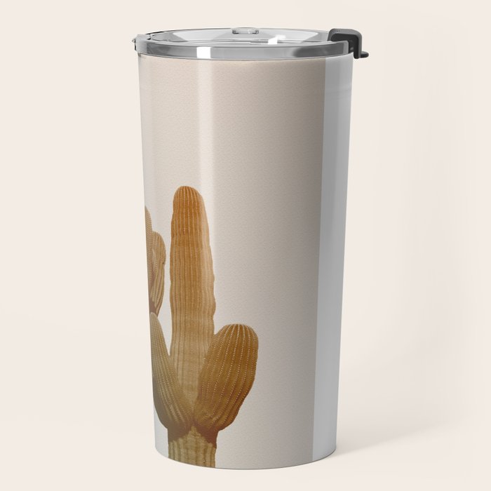 Boho Cactus Photography Travel Mug Gallery Image 2