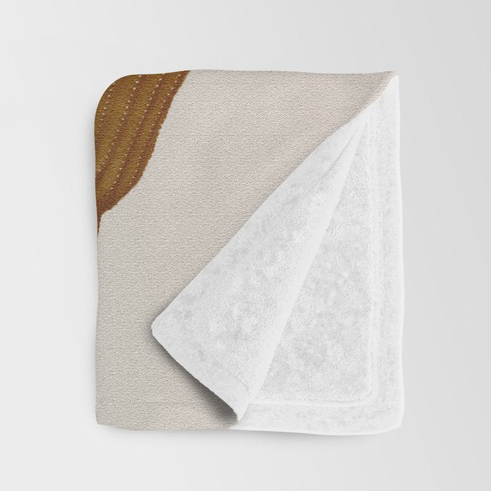 Boho Cactus Photography Throw Blanket Gallery Image 3