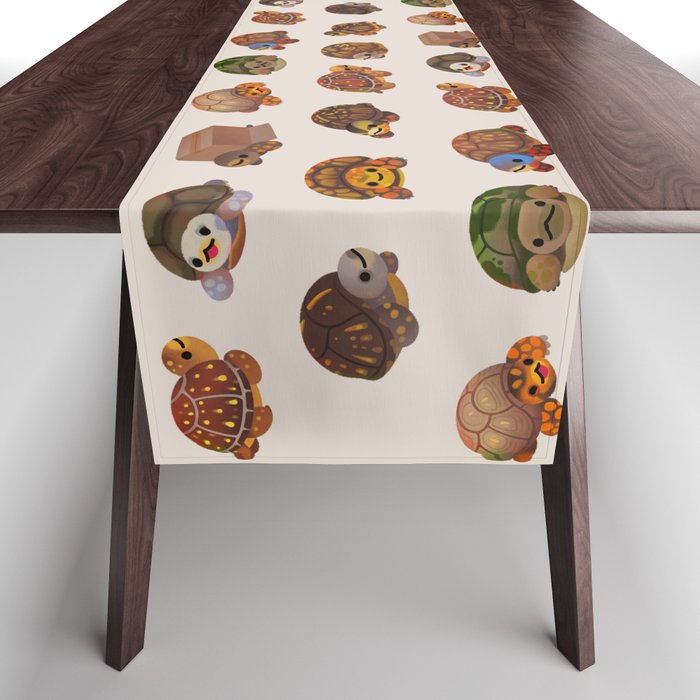 Box Turtle Table Runner