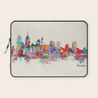 Philadelphia Pennsylvania skyline Laptop Sleeve Gallery Image 1