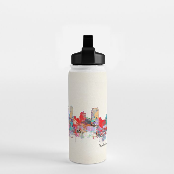 Philadelphia Pennsylvania skyline Water Bottle Gallery Image 2