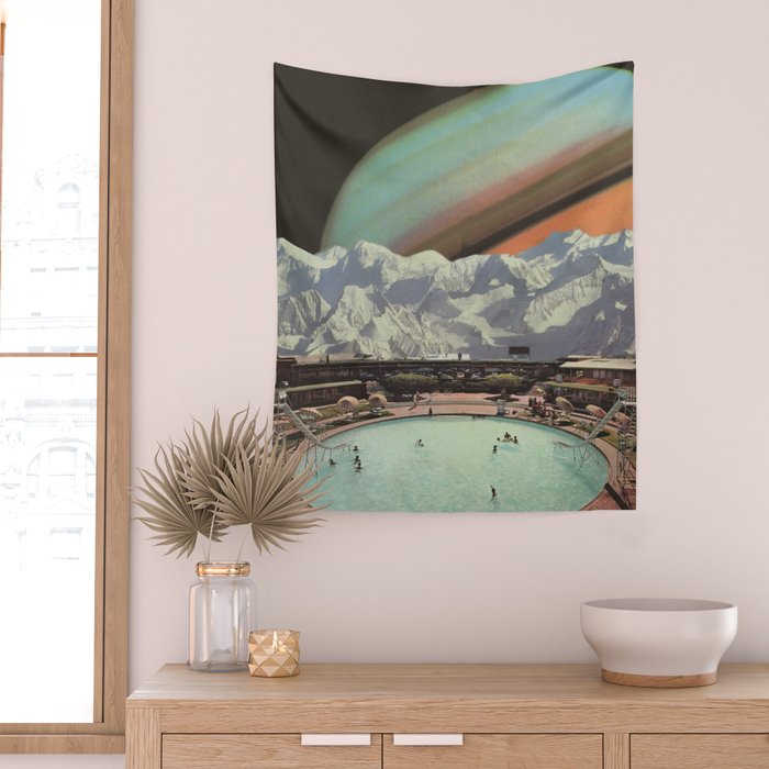Saturn Spa Wall Tapestry Gallery Image 2