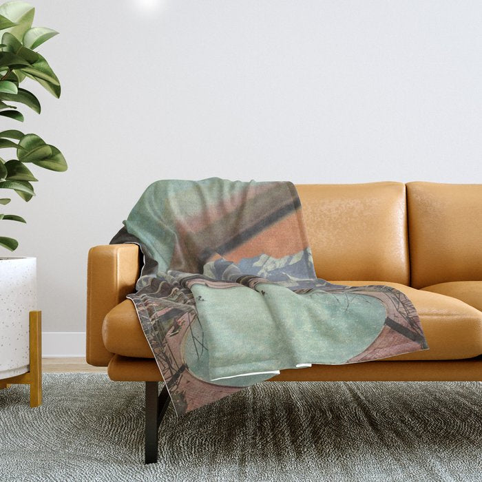 Saturn Spa Throw Blanket Gallery Image 1