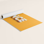 Dance 3D typography Yoga Mat Gallery Image 2