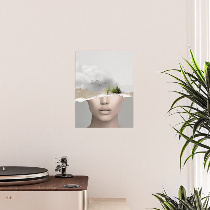 minimal collage /silence2 Poster Gallery Image 2