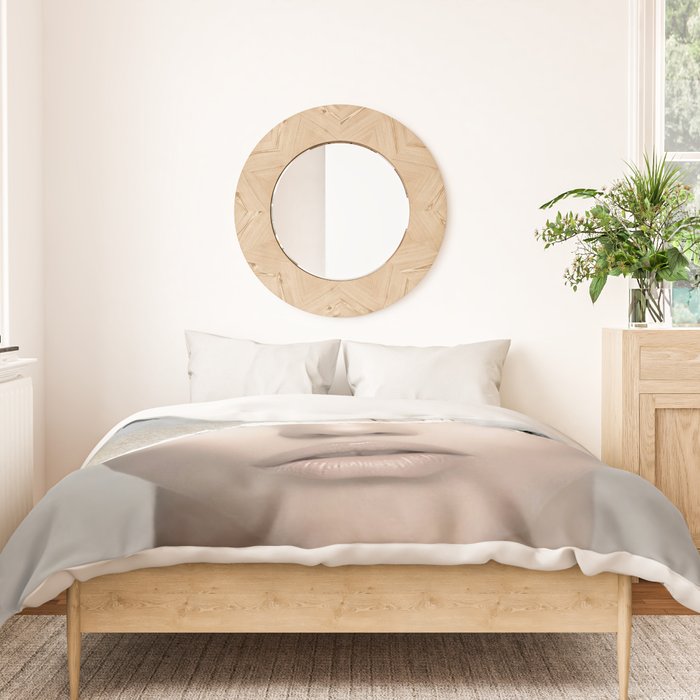 minimal collage /silence2 Duvet Cover Gallery Image 3