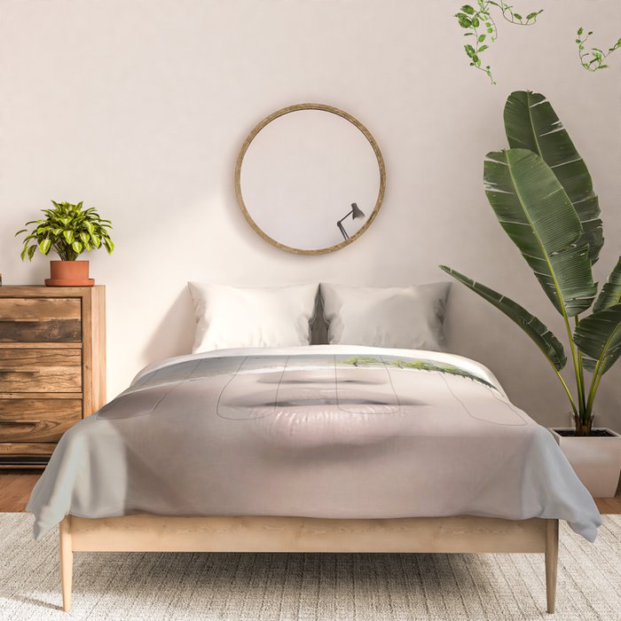 minimal collage /silence2 Comforter Gallery Image 3