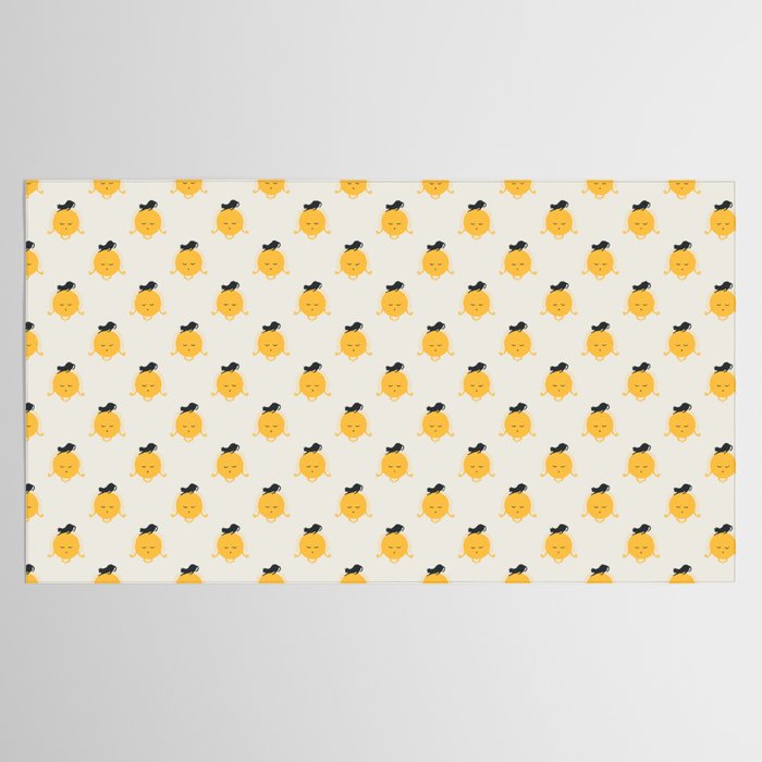 Good Meowâing 8 soulmate sun meditation  Tablecloth Gallery Image 2