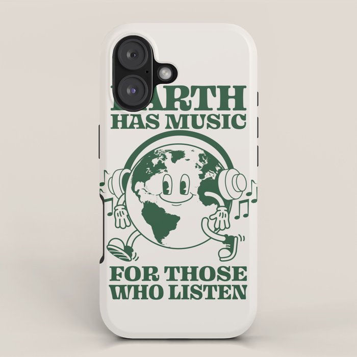 Earth Silent Disco iPhone Case Gallery Image 1