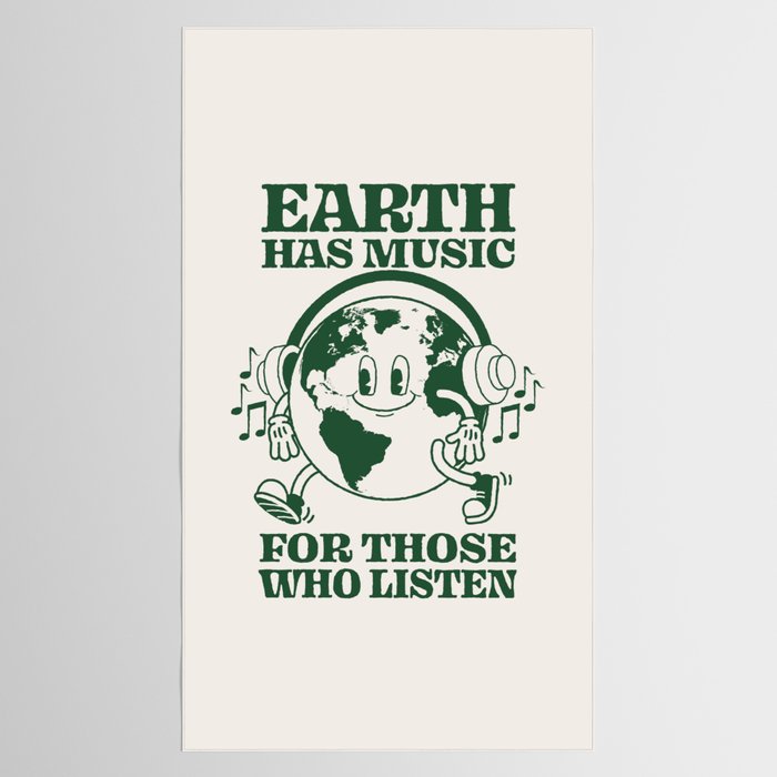 Earth Silent Disco Tablecloth Gallery Image 2