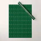 Art Deco in Emerald Green Wrapping Paper Gallery Image 1