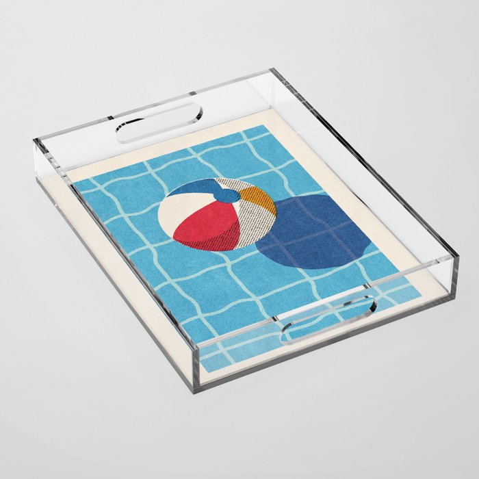 BALLS - Beach Ball - II b Acrylic Tray Gallery Image 1