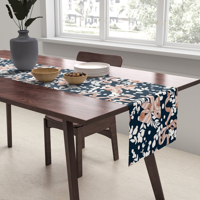 Whimsical Bows in Nature I Table Runner Gallery Image 2