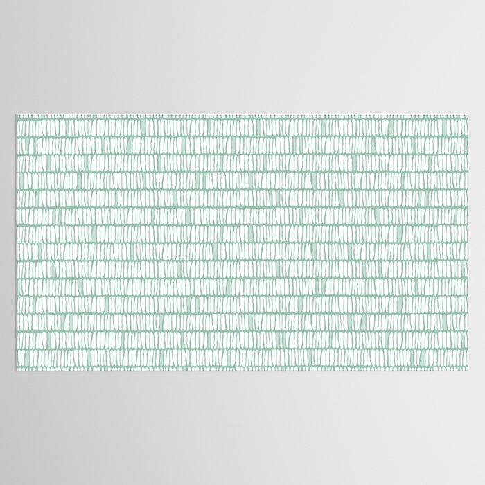 Sandbreak . Cool Mint Tablecloth Gallery Image 2
