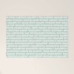Sandbreak . Cool Mint Welcome Mat Gallery Image 1