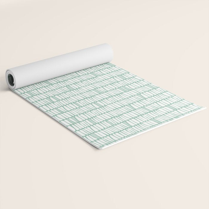 Sandbreak . Cool Mint Yoga Mat Gallery Image 2