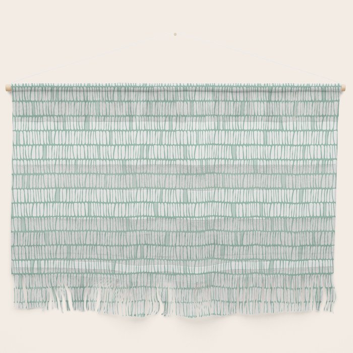 Sandbreak . Cool Mint Wall Hanging Gallery Image 1
