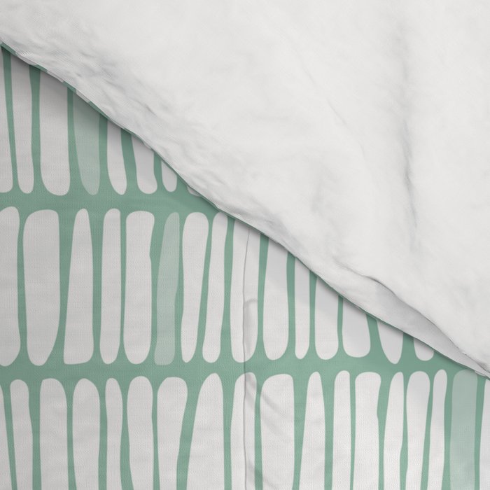 Sandbreak . Cool Mint Comforter Gallery Image 4