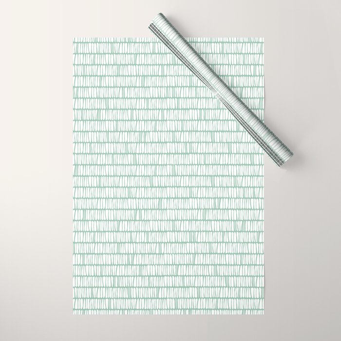 Sandbreak . Cool Mint Wrapping Paper Gallery Image 1