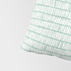 Sandbreak . Cool Mint Pillow Sham Gallery Image 4