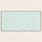 Sandbreak . Cool Mint Desk Mat Gallery Image 3
