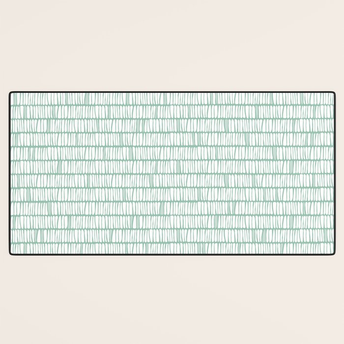 Sandbreak . Cool Mint Desk Mat Gallery Image 3