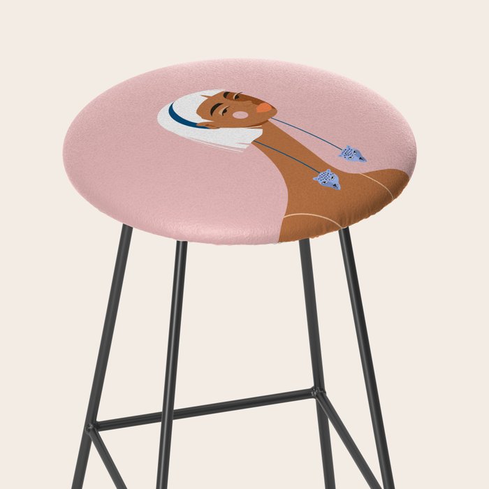 Cheetah Earrings Stool Gallery Image 2