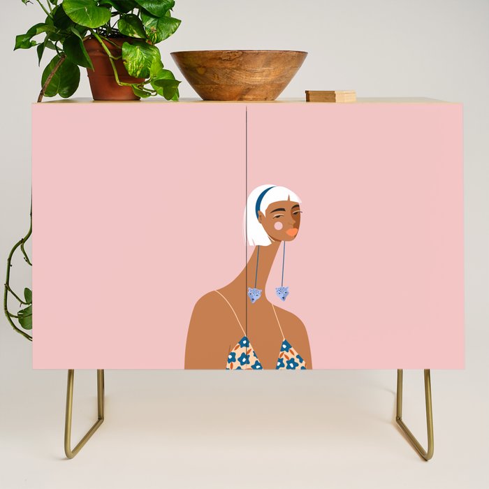 Cheetah Earrings Credenza Gallery Image 1