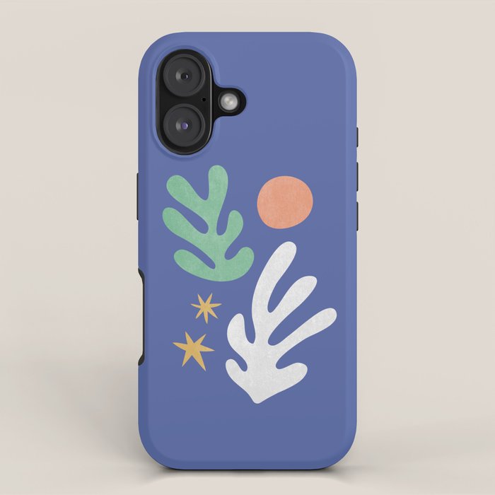 Inspired by Matisse - Seagrass and Sun 1-2  iPhone Case Gallery Image 1