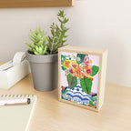 Abstract Flower Bouquet Mini Art Print Gallery Image 2