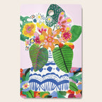 Abstract Flower Bouquet Cutting Board Gallery Image 1