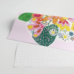 Abstract Flower Bouquet Wrapping Paper Gallery Image 2