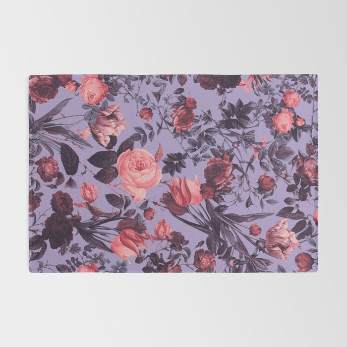 Romantic Floral Pattern Rug Gallery Image 2