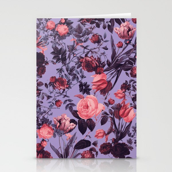 Romantic Floral Pattern Stationery Card Gallery Image 1