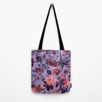 Romantic Floral Pattern Tote Bag Gallery Image 2