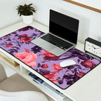 Romantic Floral Pattern Desk Mat Gallery Image 2