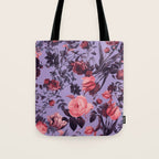 Romantic Floral Pattern Tote Bag Gallery Image 1