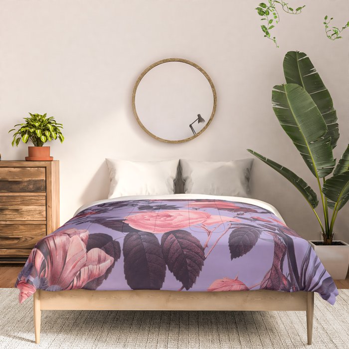Romantic Floral Pattern Comforter Gallery Image 3