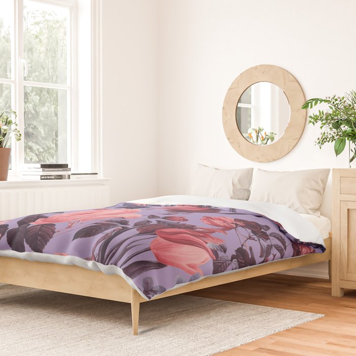 Romantic Floral Pattern Duvet Cover Gallery Image 2