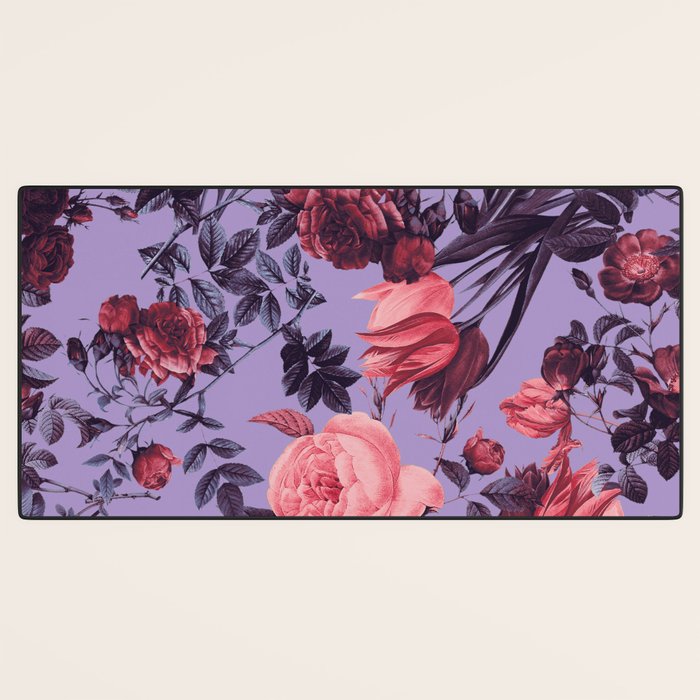 Romantic Floral Pattern Desk Mat Gallery Image 3