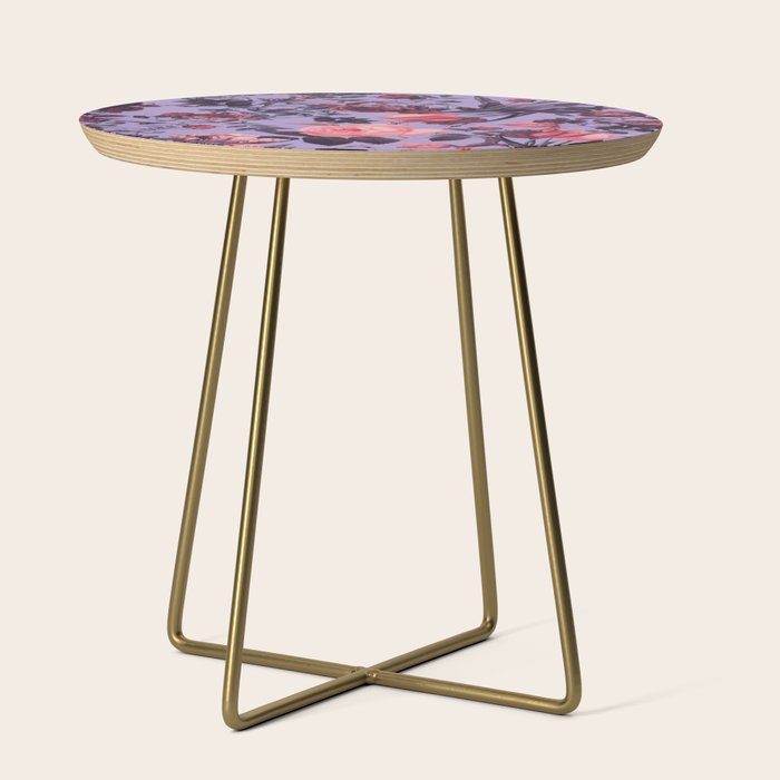 Romantic Floral Pattern Side Table Gallery Image 1