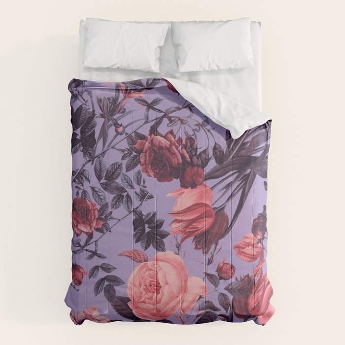Romantic Floral Pattern Comforter Gallery Image 1