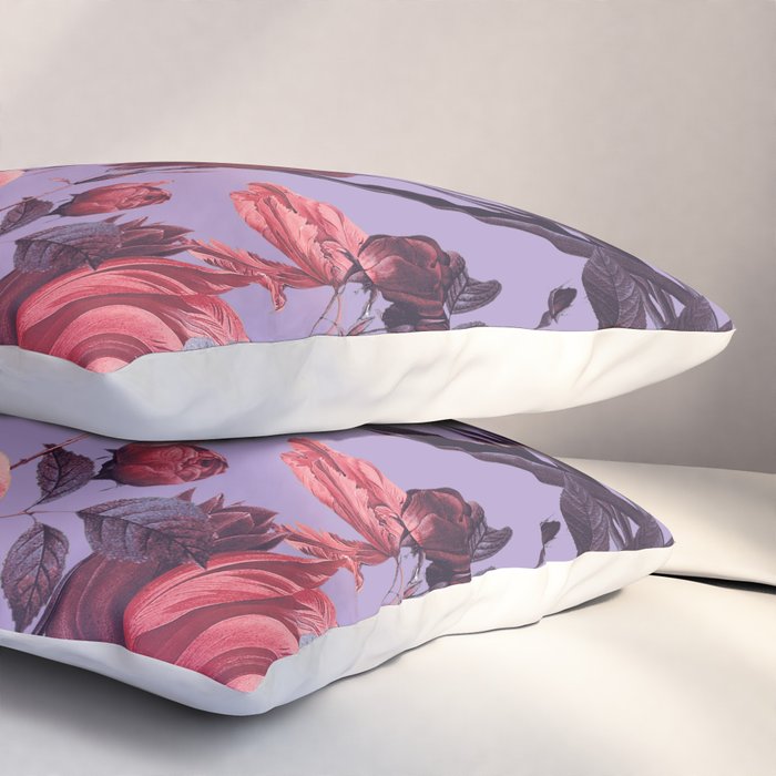 Romantic Floral Pattern Pillow Sham Gallery Image 3