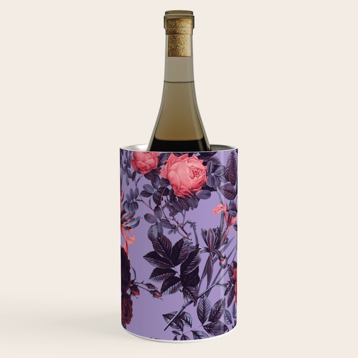 Romantic Floral Pattern Wine Chiller Gallery Image 2