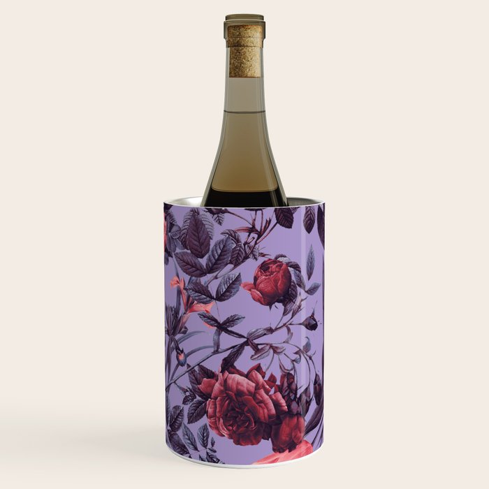 Romantic Floral Pattern Wine Chiller Gallery Image 1